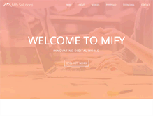 Tablet Screenshot of mifysolutions.com